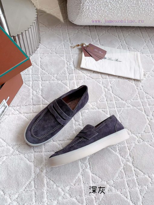 Loro Pian * LP's timeless classic men's loafers are simple, fashionable, and have a super coghe9du8a - Image 5