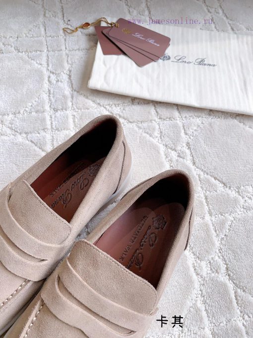 Loro Pian * LP's timeless classic men's loafers are simple, fashionable, and have a super conh9dliur - Image 7