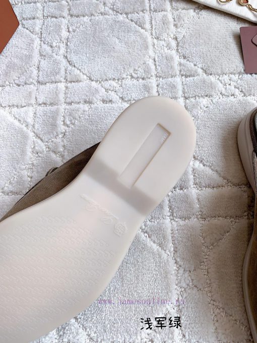 Loro Pian * LP's timeless classic men's half slippers are simple, fashionable, and have a su2emcx1pd - Image 9