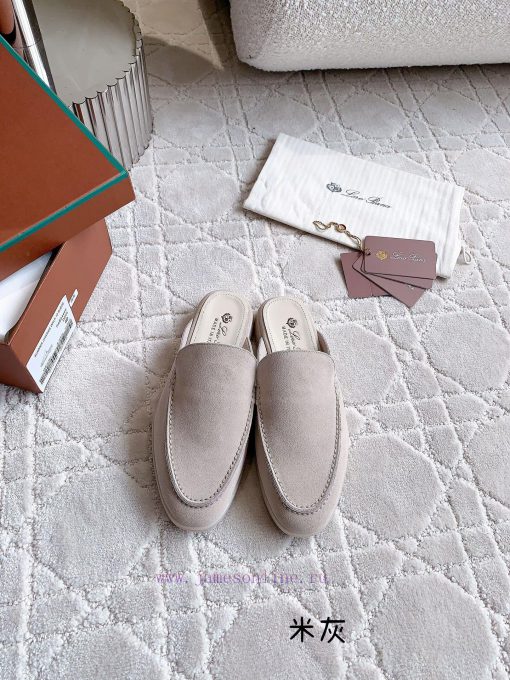 Loro Pian * LP's timeless classic men's half slippers are simple, fashionable, and have a su2l1vtm27