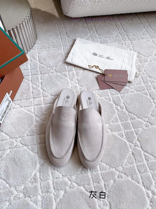Loro Pian * LP's timeless classic men's half slippers are simple, fashionable, and have a su5o05g3hw