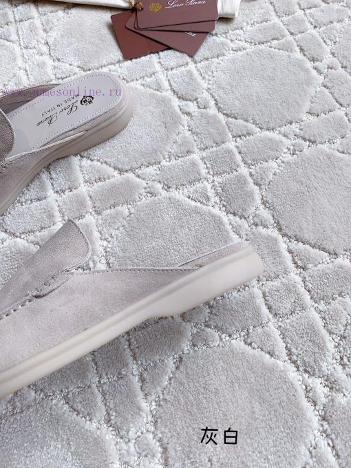 Loro Pian * LP's timeless classic men's half slippers are simple, fashionable, and have a su5o05g3hw - Image 7
