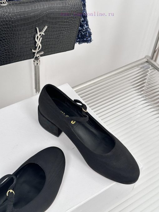 MIU MIU Classic Coarse Heel Mary Jane Single Shoe SeriesFull of girlish heart, the style desyvp21mio - Image 6