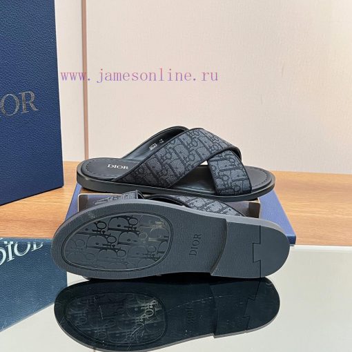 Dior Alia's new men's sandals for 2024 are a leisurely and exquisite work. The latest Obliquz4p65e8n - Image 6