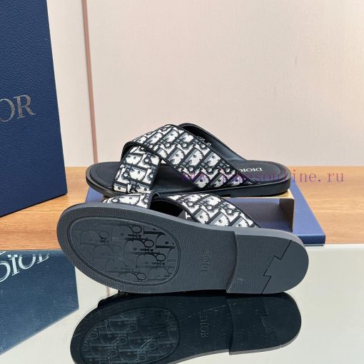 Dior Alia's new men's sandals for 2024 are a leisurely and exquisite work. The latest Obliqui8k0597j - Image 6