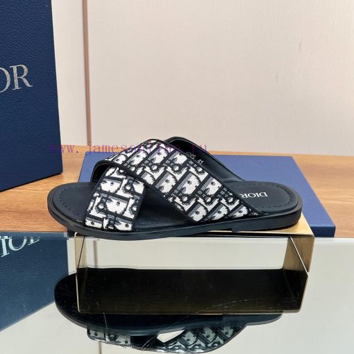 Dior Alia's new men's sandals for 2024 are a leisurely and exquisite work. The latest Obliqui8k0597j - Image 7