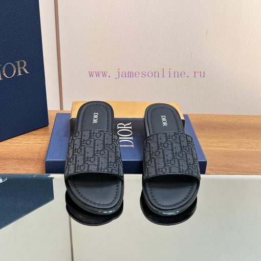 Dior Alia's new men's sandals for 2024 are a leisurely and exquisite work. The latest Obliqul4x7707w - Image 2