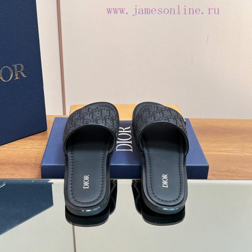 Dior Alia's new men's sandals for 2024 are a leisurely and exquisite work. The latest Obliqul4x7707w - Image 3