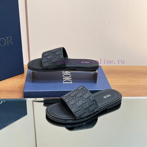 Dior Alia's new men's sandals for 2024 are a leisurely and exquisite work. The latest Obliqul4x7707w - Image 7