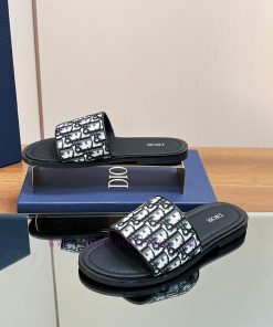 Dior Alia's new men's sandals for 2024 are a leisurely and exquisite work. The latest Obliquxkknblxk