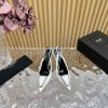 Top YSL - Saint Laurent Paris runway updates with pointed toe and square buckle, slim heel d8jopy0zj
