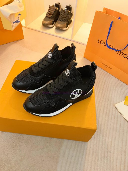 Louis Vuitton's Run Away sneakers blend cowhide elastic chloroprene rubber fabric and techno1ijyyugs - Image 2