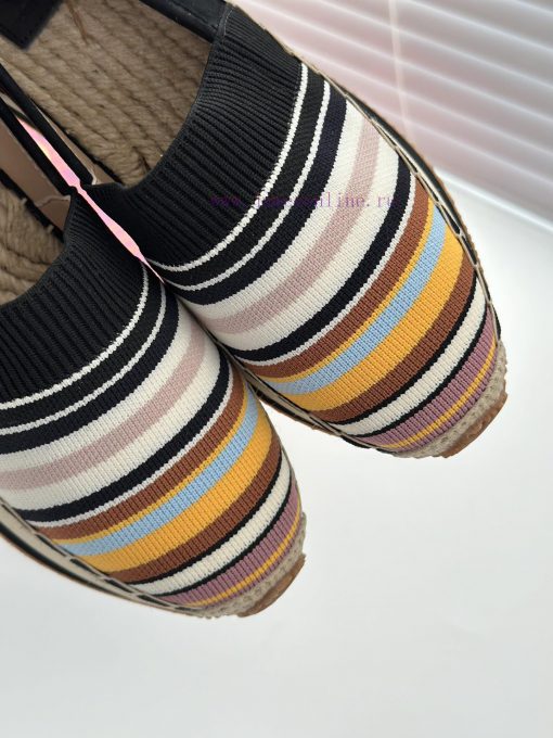 Colorful Flying Weaving and Splicing Sheep Reverse VelvetTBTORY BURCH T MONOGRAM Fisherman's972k0uwa - Image 6
