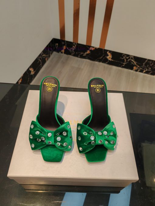 Out, 𝘽𝙖𝙡 * 𝙖𝙞𝙣 Balman 2024 Spring/Summer Fashion Show Original Korean Velvet Diamond High Hezvtq9ijq