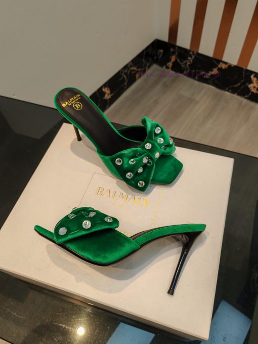 Out, 𝘽𝙖𝙡 * 𝙖𝙞𝙣 Balman 2024 Spring/Summer Fashion Show Original Korean Velvet Diamond High Hezvtq9ijq - Image 5