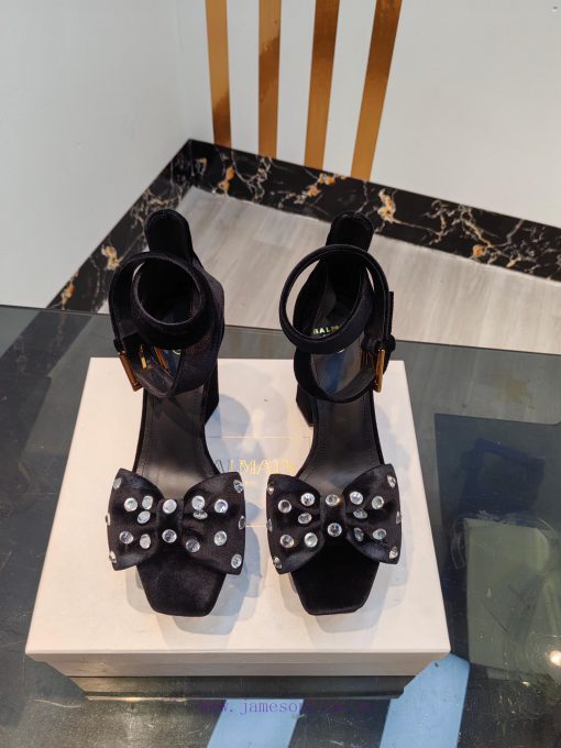 Out, 𝘽𝙖𝙡 * 𝙖𝙞𝙣 Balman 2024 Spring/Summer Fashion Show Original Korean Velvet Diamond High Hehy0nyy9a - Image 2