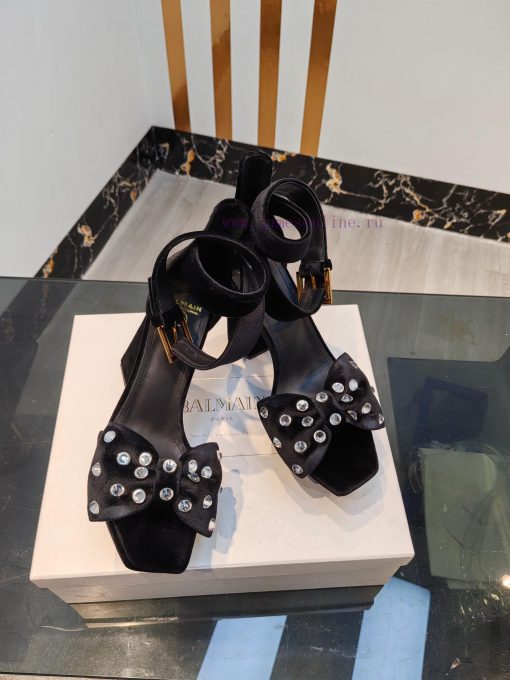 Out, 𝘽𝙖𝙡 * 𝙖𝙞𝙣 Balman 2024 Spring/Summer Fashion Show Original Korean Velvet Diamond High Hehy0nyy9a - Image 9