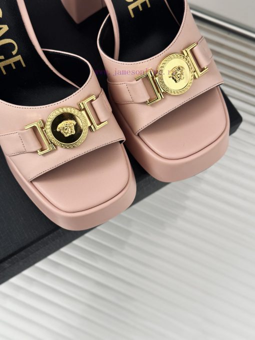 Versace | Versace 24S Spring/Summer New ProductHentian High Heels Waterproof Platform High Hhpdk3ig0 - Image 7