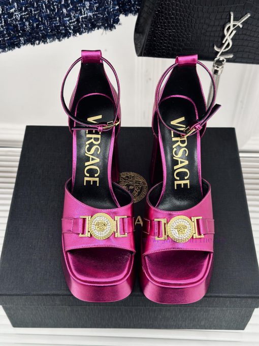 Versace | Versace 24S Spring/Summer New ProductHentian High Heels Waterproof Platform High Hik6uq8tn - Image 5