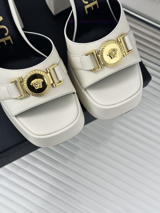 Versace | Versace 24S Spring/Summer New ProductHentian High Heels Waterproof Platform High Hlyhna620 - Image 8