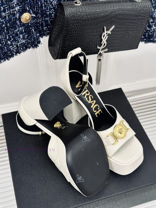 Versace | Versace 24S Spring/Summer New ProductHentian High Heels Waterproof Platform High Hlyhna620 - Image 10