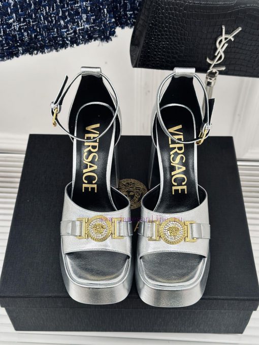 Versace | Versace 24S Spring/Summer New ProductHentian High Heels Waterproof Platform High Hiho80lq5 - Image 5
