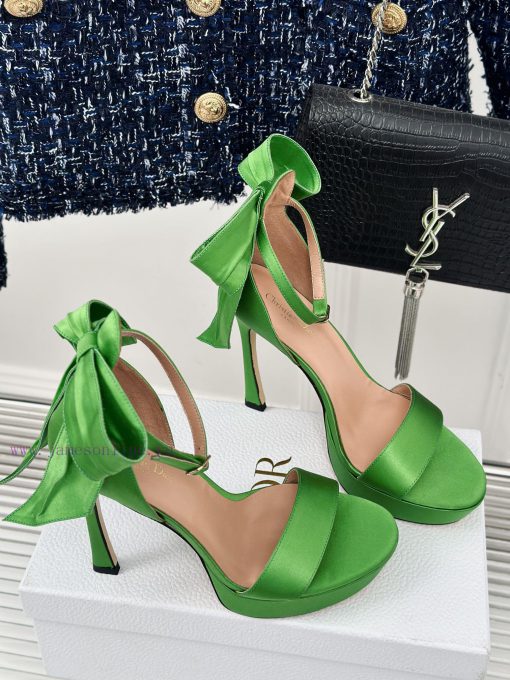 Dior/Dior 24S Spring/Summer New Product BowWaterproof platform with high-heeled sandalsThe ftefje4lx - Image 4