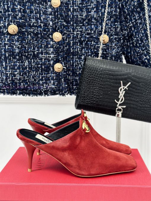 Valentin | Valentino 24S New ProductV-buckle square toe high-heeled slippers ️A socialite wijqvc37vl