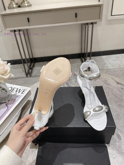 Alexanderwang 24 Spring New Popular Cool DragsThe shoe insole with a textured feel and massasb2ofqf6 - Image 9
