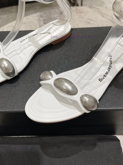 Alexanderwang 24 Spring New Popular Cool DragsThe shoe insole with a textured feel and massa287j3kv7 - Image 8