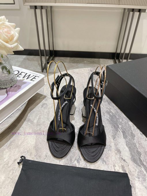 Alexander Wang King's 24 Spring/Summer New Product King Lolita High Heels Open One Strap/Fiswjtcpd5j