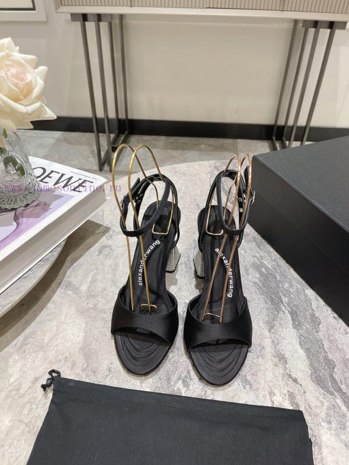Alexander Wang King's 24 Spring/Summer New Product King Lolita High Heels Open One Strap/Fiswjtcpd5j - Image 2