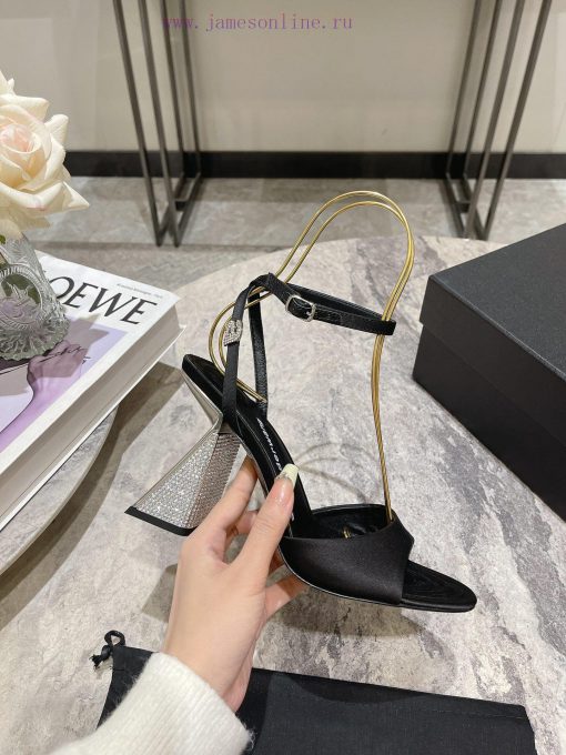 Alexander Wang King's 24 Spring/Summer New Product King Lolita High Heels Open One Strap/Fiswjtcpd5j - Image 6