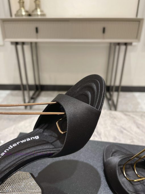 Alexander Wang King's 24 Spring/Summer New Product King Lolita High Heels Open One Strap/Fiswjtcpd5j - Image 8