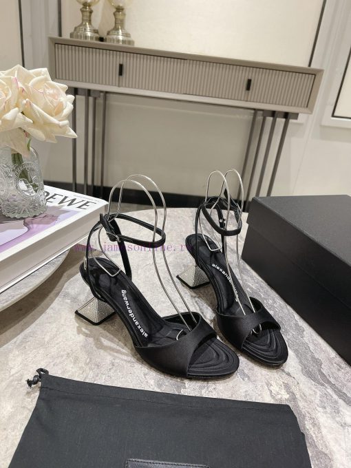 Alexander Wang King's 24 Spring/Summer New Product King Lolita High Heels Open One Strap/Fis34zpjvn6 - Image 7