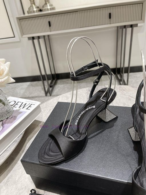 Alexander Wang King's 24 Spring/Summer New Product King Lolita High Heels Open One Strap/Fis34zpjvn6 - Image 8