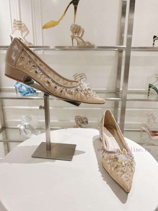 Top flat sole single shoeR ᴇɴᴇ C ᴀᴏᴠɪʟʟᴀ | 2024s 𝐒 Heavy Industry RC Crystal Gemstone Silk Hc8yfwkqe - Image 6