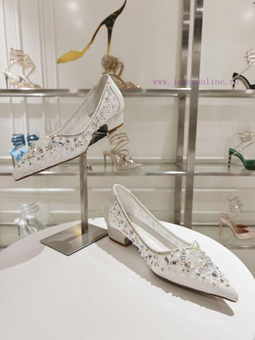 Top flat sole single shoeR ᴇɴᴇ C ᴀᴏᴠɪʟʟᴀ | 2024s 𝐒 Heavy Industry RC Crystal Gemstone Silk Hhrd7s55v - Image 5