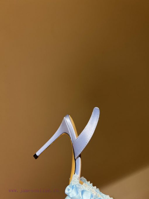 The most2024 early spring lace and crystal lace high-heeled sandalsExquisite princess shoes,idp41wa0 - Image 7