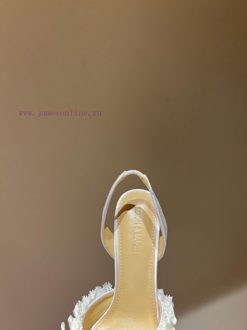 The most2024 early spring lace and crystal lace high-heeled sandalsExquisite princess shoes,qxuzfz0q - Image 7