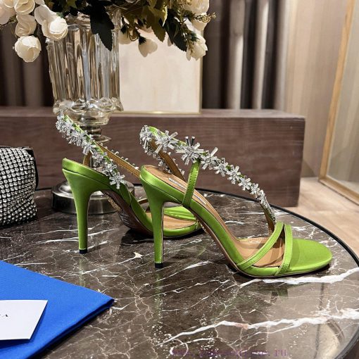 Aquazzura 2024This is a rhinestone sandal with a bohemian charm, featuring a free spirited sj8jd7qr0 - Image 6