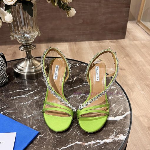 Aquazzura 2024This is a rhinestone sandal with a bohemian charm, featuring a free spirited sj8jd7qr0 - Image 10