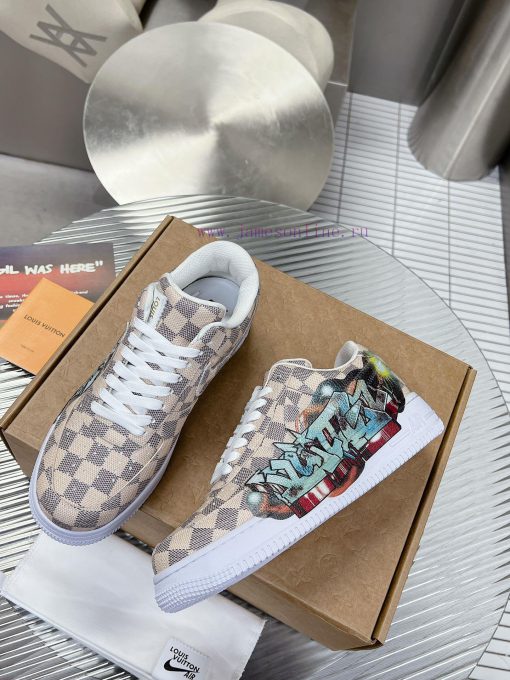 450 Graffiti Couple Lv Co branded Nike Nike Air Jordan 1 Low AJ1 Jordan Generation Low Top C7koe23ps - Image 4