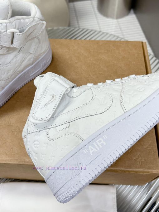 High top couple Lv co branded Nike Nike Air Jordan1 Low AJ1 Jordan generation low top classiecvhrbln - Image 9