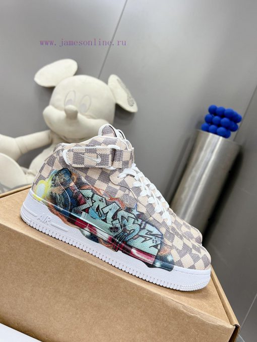 High top couple Lv co branded Nike Nike Air Jordan1 Low AJ1 Jordan generation low top classii86c77zr - Image 3