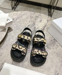 Classic upgrade with 2024 new color scheme Dior classic Velcro sandals and slippers series ozl3w8qxv