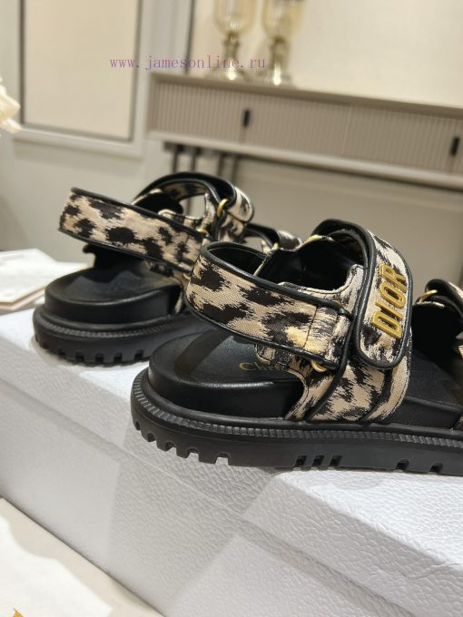 Classic upgrade with 2024 new color scheme Dior classic Velcro sandals and slippers series ozl3w8qxv - Image 8