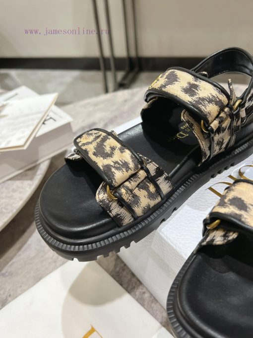 Classic upgrade with 2024 new color scheme Dior classic Velcro sandals and slippers series ozl3w8qxv - Image 10