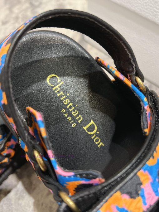 Classic upgrade with 2024 new color scheme Dior classic Velcro sandals and slippers series o5vbs6el6 - Image 10