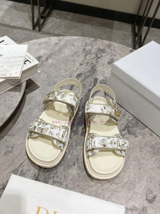 Classic upgrade with 2024 new color scheme Dior classic Velcro sandals and slippers series otckgrs6k - Image 2